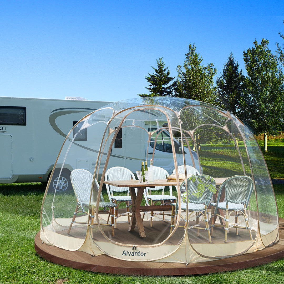 Alvantor Clear Bubble Tent Pop Up Gazebo Multifunctional Family Tent For Holiday