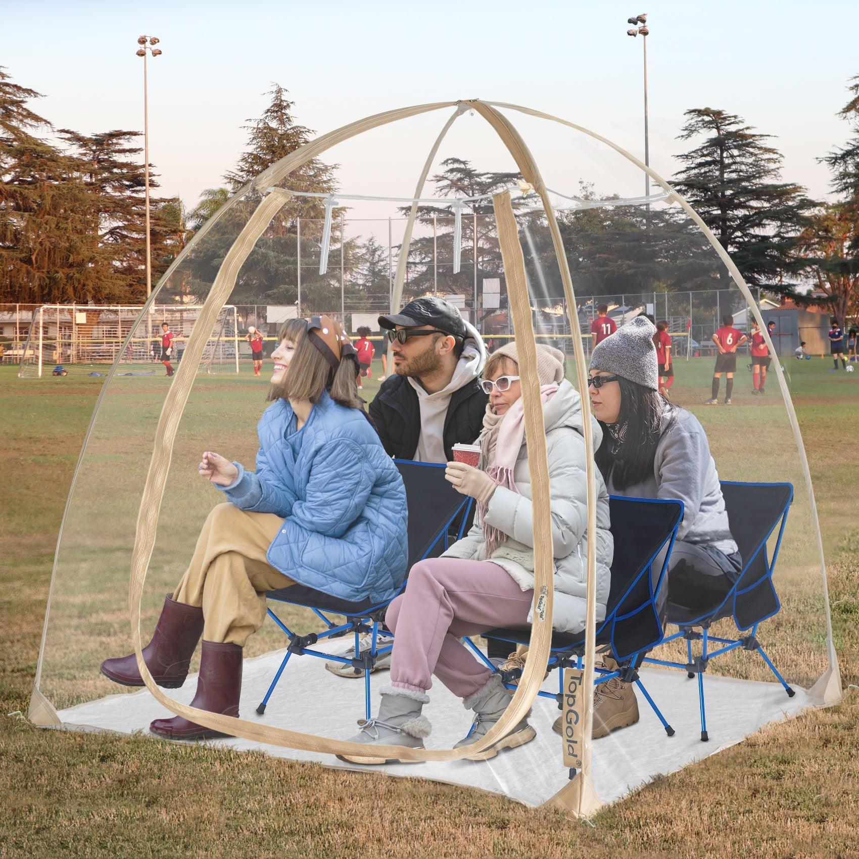 sports tent TopGold 4 Person Sports Tent, Portable Shelter for Outdoor Activities