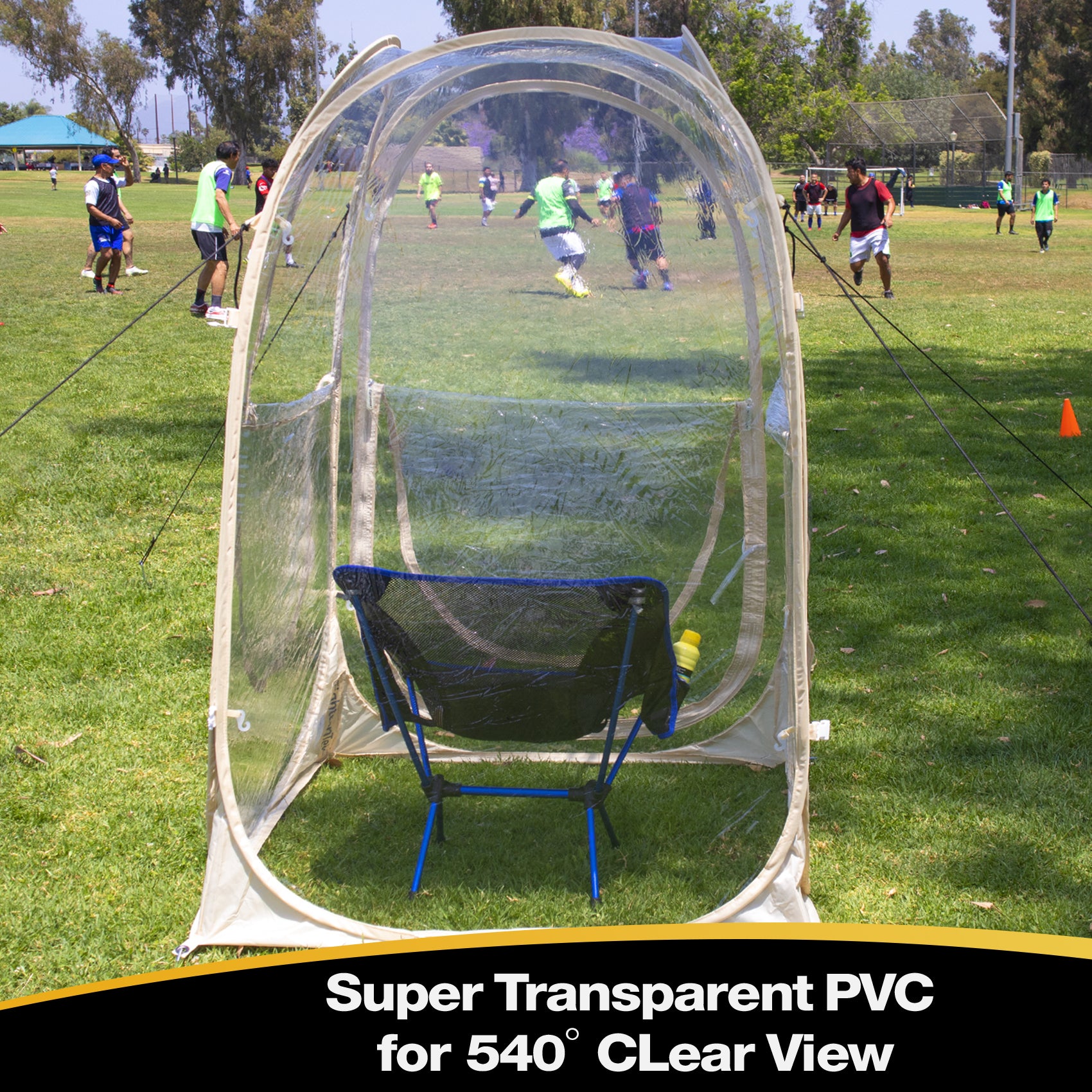 EighteenTek 1-6 Person Instant Weatherproof Pod Sports Tent Bubble Tent Outdoor Pop Up Shelter