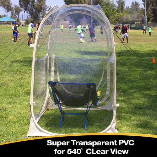 EighteenTek 1-6 Person Instant Weatherproof Pod Sports Tent Bubble Tent Outdoor Pop Up Shelter