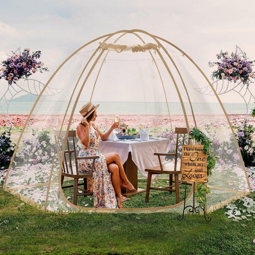 small balcony tent EighteenTek 7'x4' Pop Up Bug Free Screen House Tent For Balcony – PrivatePod