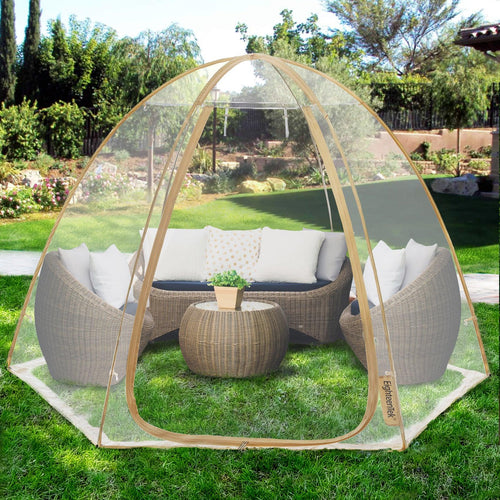 small balcony tent EighteenTek 7'x4' Pop Up Bug Free Screen House Tent For Balcony – PrivatePod